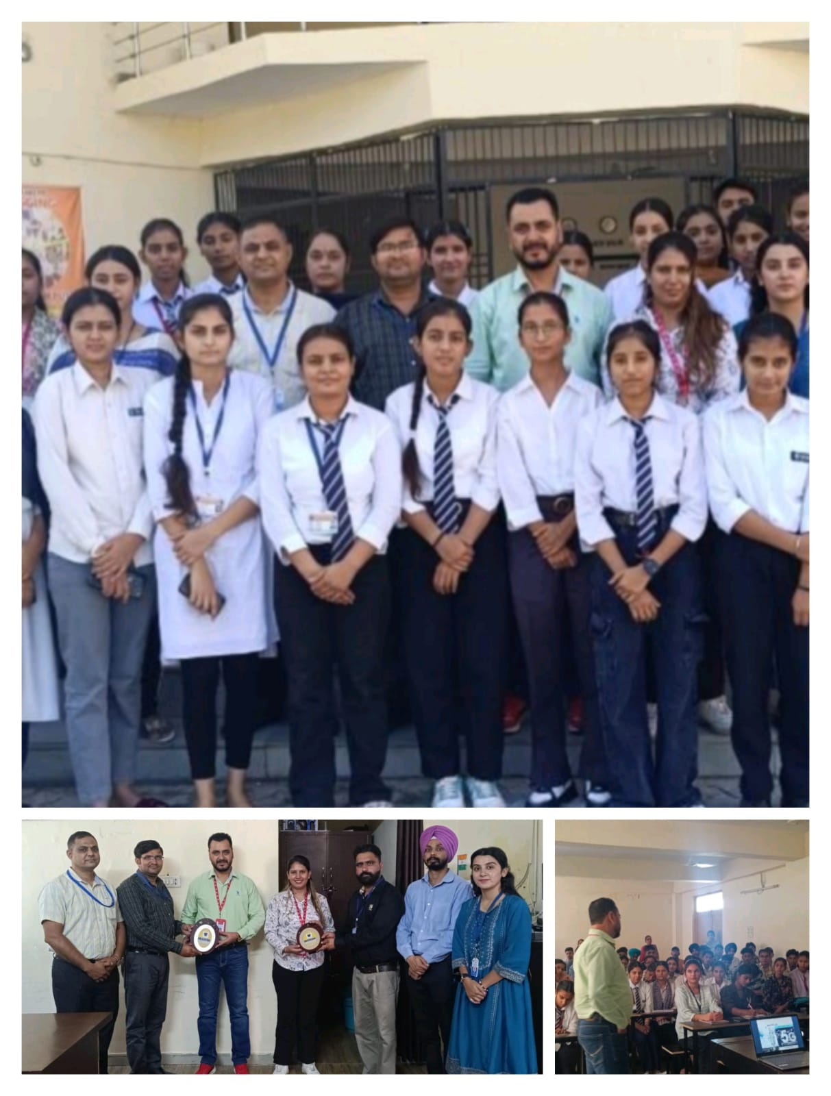 A guest lecture on "Digital Marketing" was organized by the Department of Management of Modern Group of Colleges